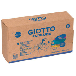 GIOTTO PATPLUME COLORES PRIMARIOS 350 G. EST.6u.