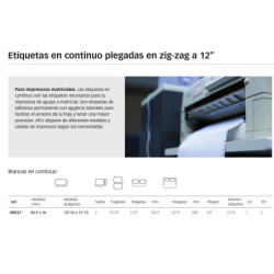 ETIQUETAS APLI CONTINUO REF 832 88,9*36,0-2