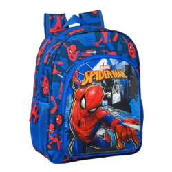 MOCHILA JUNIOR ADAPTABLE BOLSILLO 3D SPIDER-MAN "GREAT POWER" 612243640 38*32 SAFTA22