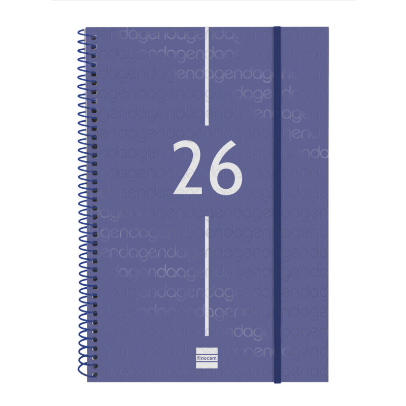 AGENDA YEAR E11 SVV 2026 AZUL+ FINOCAM26 742061026 172 X 14 X 242 MM