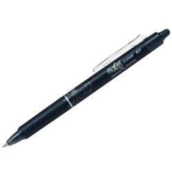 BOLIGRAFO PILOT FRIXION CLICKER RETRACTIL NEGRO C/12U