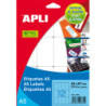 ETIQUETAS APLI I/L/C A-5 88,9*33,9  15H 11175