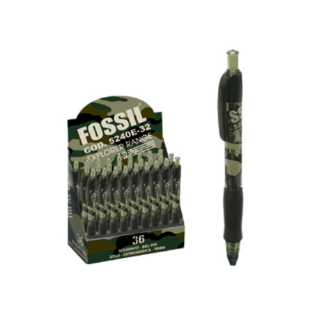 BOLIGRAFO PERONA 07 FOSSIL EXPLORER AUTOMATICO 042245 ^