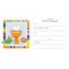 TARJETA INVITACION COMUNION EDICROMO CALIZ PAN UVA 14361