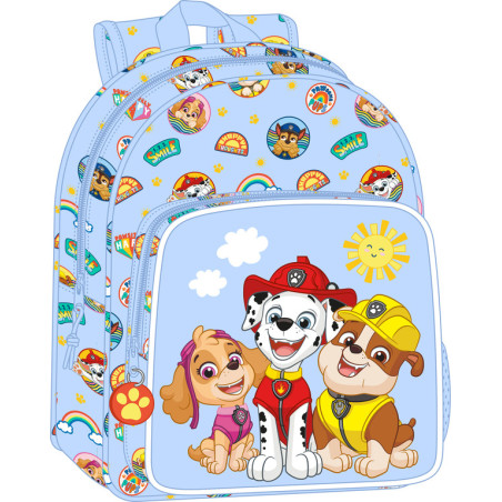 MOCHILA INFANTIL ADAPTABLE PAW PATROL "SUNSHINE" 612242185 34*26 SAFTA22