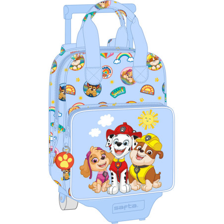MOCHILA 765+CARRO 805 PAW PATROL "SUNSHINE" 612242280 28*20 SAFTA22