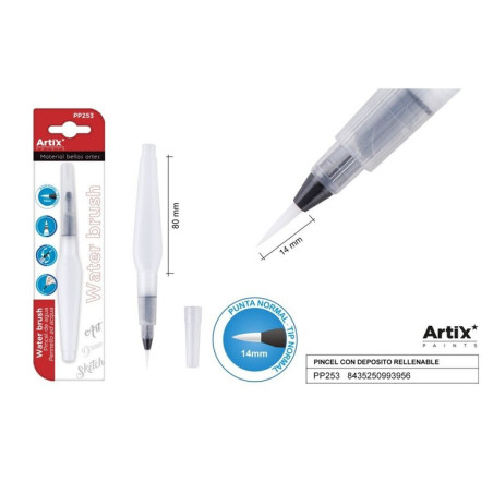 PINCEL DEPOSITO MADRID PAPEL SINTETICO REDONDO MEDIANO UNIDAD PP253