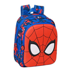 MOCHILA INFANTIL ADAPTABLE SPIDER-MAN "GREAT POWER" 612243524 33*27 SAFTA22
