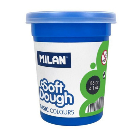 PASTA BLANDA SOFT DOUGH CJ. 4 BOTES 116 G, VERDE MILAN