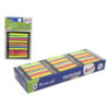 BANDA FLUORESCENTE BISMARK 10*45MM 5 COLORES PP POESSA 323604