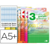 CUADERNO TD CUARTO 80H LIDERPAPEL PAUTAGUIA LAMELA 3 MARGEN COLORES SURTIDOS 73927