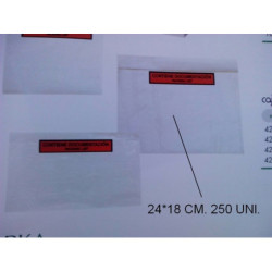 SOBRE ADHESIVO INETA PACKING LIST 240*180 PTE 250U 403019