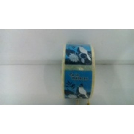 ETIQUETAS FELICIDADES ARGU METALIZADAS TE LO MERECES AZUL 250U. MOD 37 ^