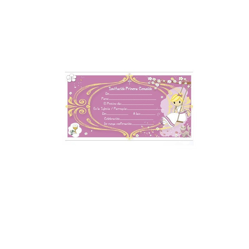 TARJETA INVITACION COMUNION ARGU GATO NIÑO 41552