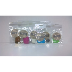 ETIQUETAS PAMPY COLGANTE 32*50 COLORES SURTIDOS PTE 12U POESSA 323666