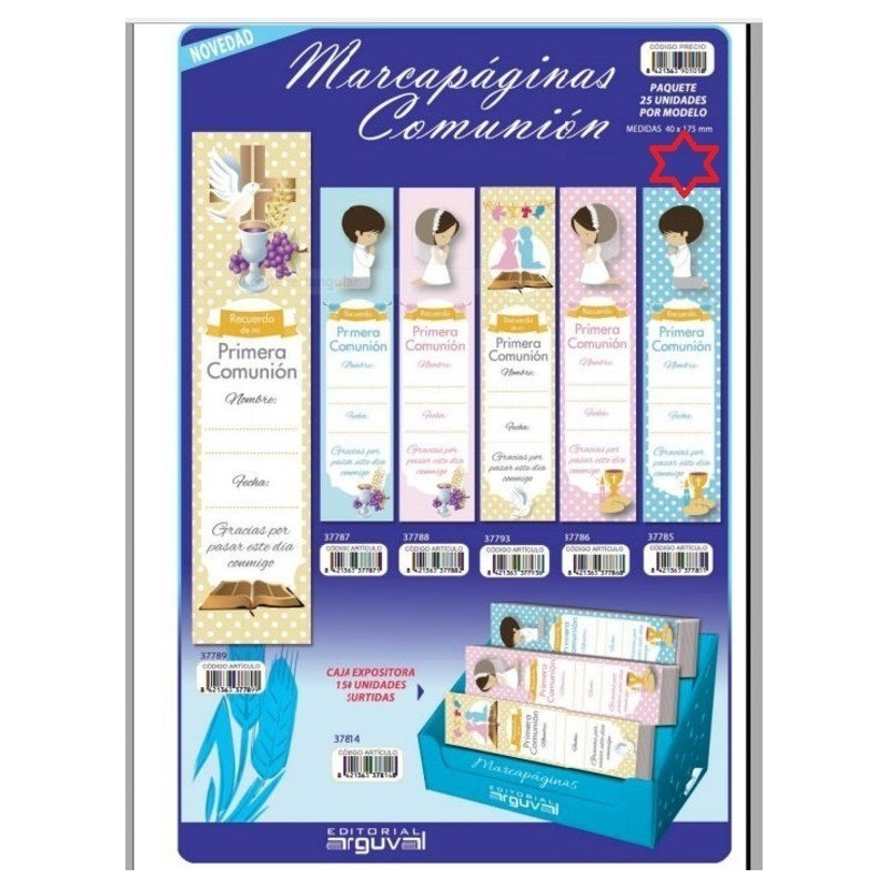 PUNTO LECTURA COMUNION ARGU AZUL NIÑO 377856 M-1 ^