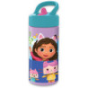 BOTELLA PP PLAYGROUND 410ML GABBY'S DOLLHOUSE "PARTY" SAFTA26 21231 17,8X7,4 UNIDAD