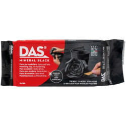 PASTA MOLDEAR MINERAL BLACK 800 G DAS