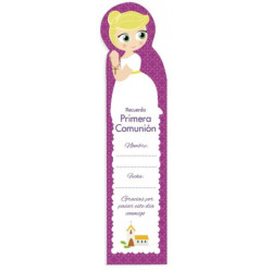 PUNTO LECTURA COMUNION ARGU NIÑA MORADA 40078 PTE 25U ^