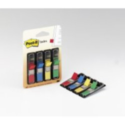 BANDERITA POST-IT 683 12*43MM 4 COLORES NORMALES 683-4 3M
