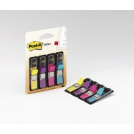 BANDERITA POST-IT 683 12*43MM 3+1 COLORES PASTEL 683-4BDP 3M
