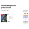 PAPEL APLI INKJET A-4 FOTO SATINADO 200G 60H  4136