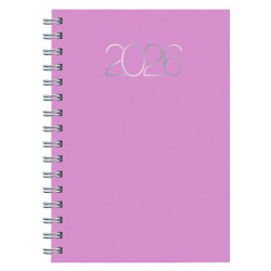 D08-DIETARIO BASE WIRE'O ITAL26 2026 PREMIUM ROSA-B23 D/P 14’5X20’5 CM ESPIRAL 0D0858B23