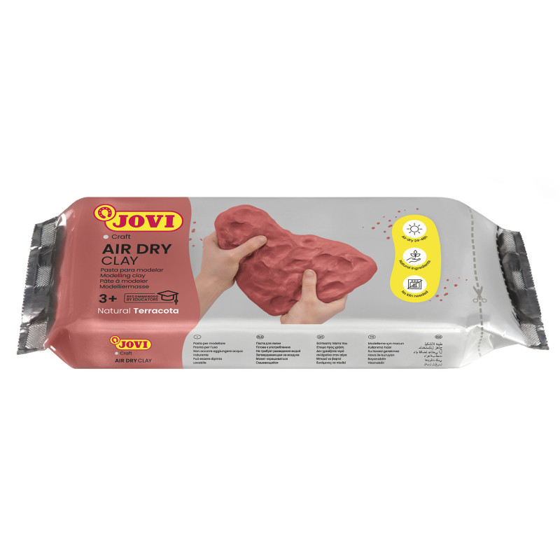PASTA MODELAR TERRACOTA 1000G JOVI 89