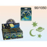 SILUETAS LUMINISCENTES OOTB LUNA, ESTRELLAS Y PLANTEAS SET 24U 90/1050