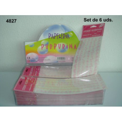 STICKERS ADHESIVOS WG PARA PURPURINA SET 6 MOD 4827