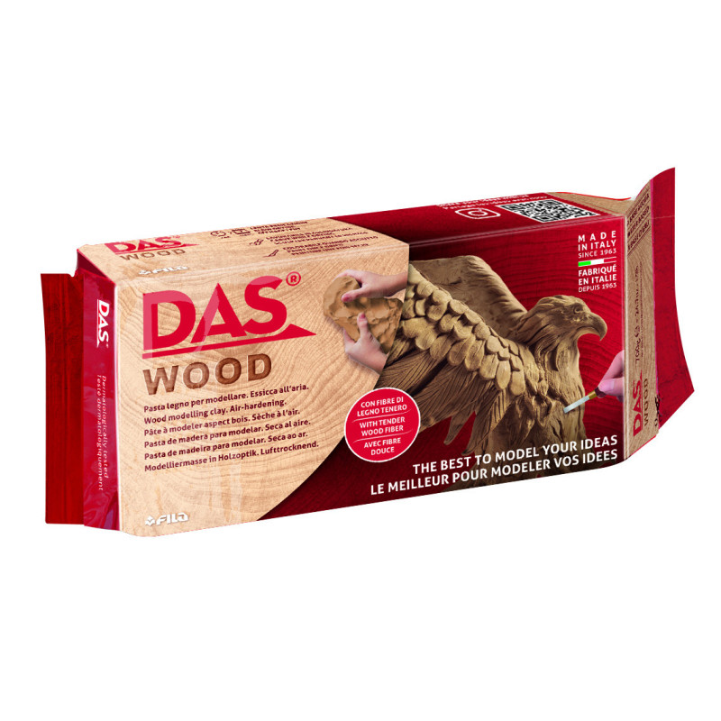 PASTA MODELAR DE MADERA DAS WOOD 700G FILA