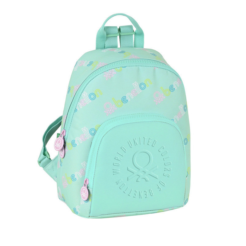 MINI MOCHILA BENETTON "WORLD" 612251846 30*25 SAFTA22