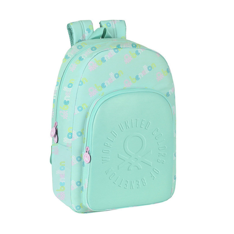 MOCHILA ADAPTABLE BENETTON "WORLD" 612251876 46*30 SAFTA22