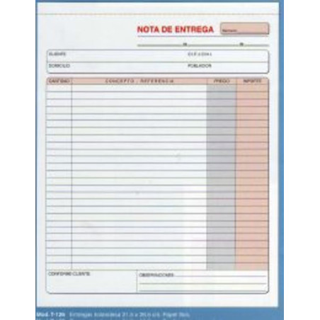 TAL. LOAN ENTREGAS T-126 HLSA PTE 10U