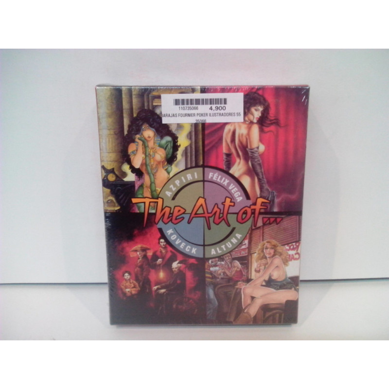 BARAJAS FOURNIER POKER ILUSTRADORES 55  35066