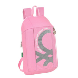 MINI MOCHILA BOLSILLO VERTICAL BENETTON "FLAMINGO PINK" 612252821 39*22 SAFTA22