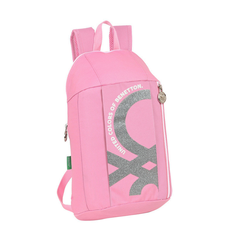 MINI MOCHILA BOLSILLO VERTICAL BENETTON "FLAMINGO PINK" 612252821 39*22 SAFTA22