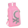 MINI MOCHILA BOLSILLO VERTICAL BENETTON "FLAMINGO PINK" 612252821 39*22 SAFTA22