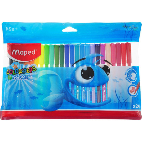 ROTULADOR MAPED COLOR'PEPS OCEAN BOLSA 24C 845722