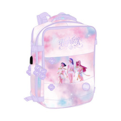 MOCHILA VIAJE CABINA PORTATIL 15,6'' K-POP DEMON HUNTERS - ARTIST SAFTA26 642669834 44X29