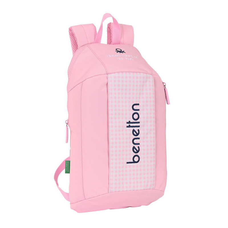 MINI MOCHILA BOLSILLO VERTICAL BENETTON "VICHY" SAFTA23 ENERO 612253821