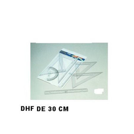 REGLA JUEGO DFH 30 CM JUNIOR 200002