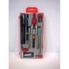 JUEGO COMPAS LEBER BIGOTERA MICROMETRICA RAPIDA C/9 PIEZAS 28.282 ^