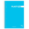 CUADERNO T PP FOLIO 100H MICROPERFORADO PACSA PLASTIPAC 90G LISO 16686