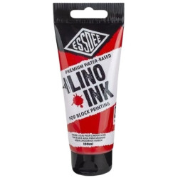 TINTA LINÓLEO PREMIUM QUALITY BRILLIANT ROJO 100 ML ESSDEE LPI/02R100 ARTIST