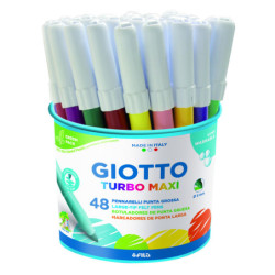 MARCD.ES COLORES GIOTTO TURBO MAXI BOTE 48u.