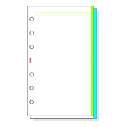 AGENDA RECAMBIO FINOCAM OPEN 400 LISO BANDA COLOR R445
