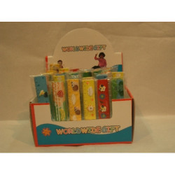 REGLA WG MADERA ANIMALITOS 15CM 5872 ^