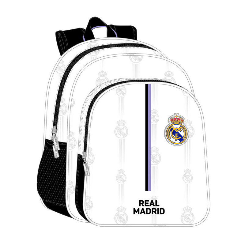 MOCHILA JUNIOR ADAPT.CARRO REAL MADRID 1ª EQUIP. 22/23 SAFTA23 ENERO 612254640