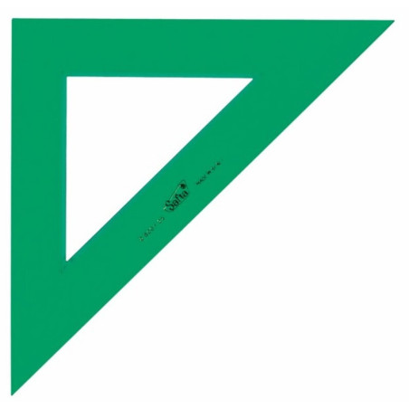 ESCUADRA VERDE 25 CM SAFTA26 8201025 PTE 20UDS.